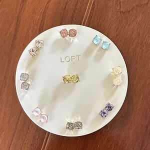 LOFT Women’s Colorful Stud Earrings Set